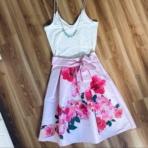 🔻SALE🔻High Waist Pink Skirt